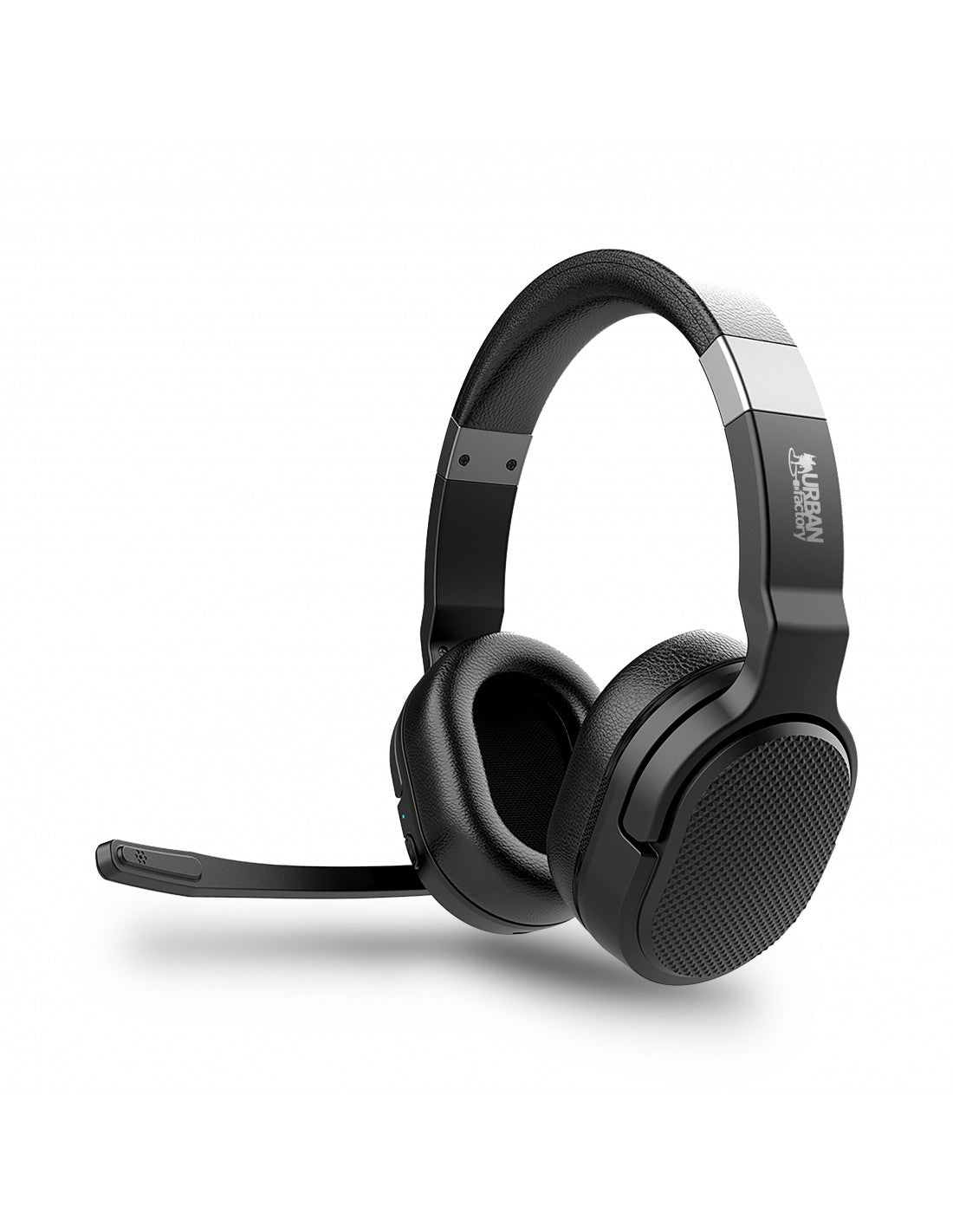 Urban Factory Headset Wireless Head-band Gaming USB Type-C Bluetooth Charging Stand Black | HBV60UF Headset Urban