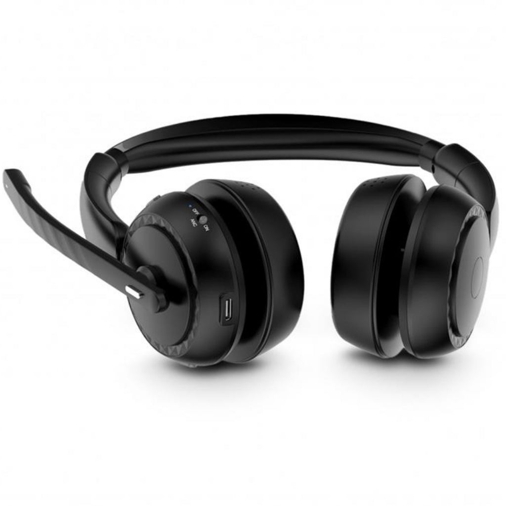 Urban Factory MOVEE MAX Headset Wireless Head-band Gaming USB Type-A Bluetooth Charging Stand Black | HBV70UF Headset Urban