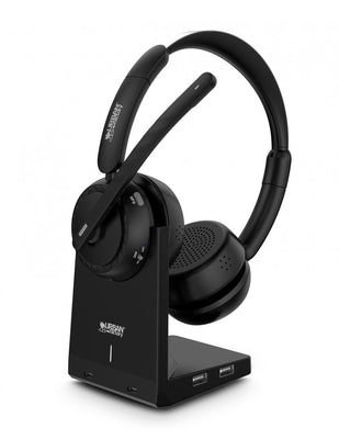 Urban Factory MOVEE MAX Headset Wireless Head-band Gaming USB Type-A Bluetooth Charging Stand Black | HBV70UF Headset Urban