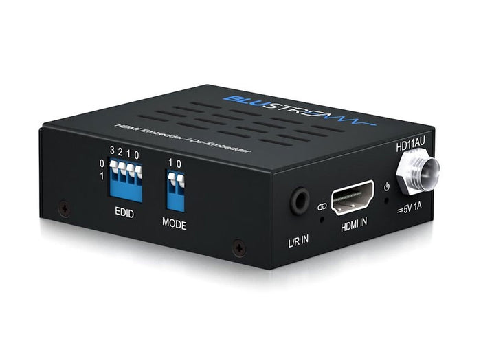 BluStream HD11AU HDMI Audio Embedder / De-Embedder Adapter / Converter BluStream