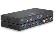 BluStream 7.1ch Dolby® / DTS Down Mixing DAC 2-Way HDMI Splitter & Scaler 4K 60Hz 4:4:4 | HD12DB-V2 Splitter BluStream