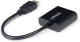 StarTech HD2VGAE3 Active HDMI to VGA Adapter | 1080p Video Converter for Monitor/Projector