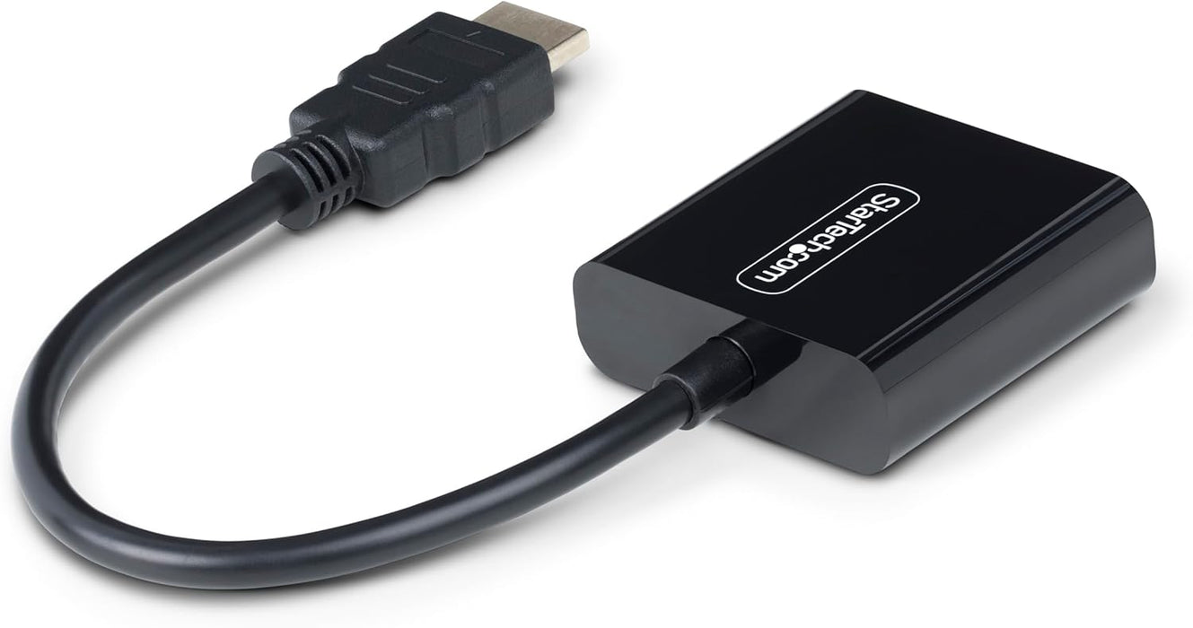StarTech HD2VGAE3 Active HDMI to VGA Adapter | 1080p Video Converter for Monitor/Projector Video Signal Converters Startech