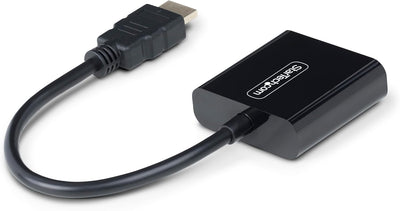 StarTech HD2VGAE3 Active HDMI to VGA Adapter | 1080p Video Converter for Monitor/Projector Video Signal Converters Startech