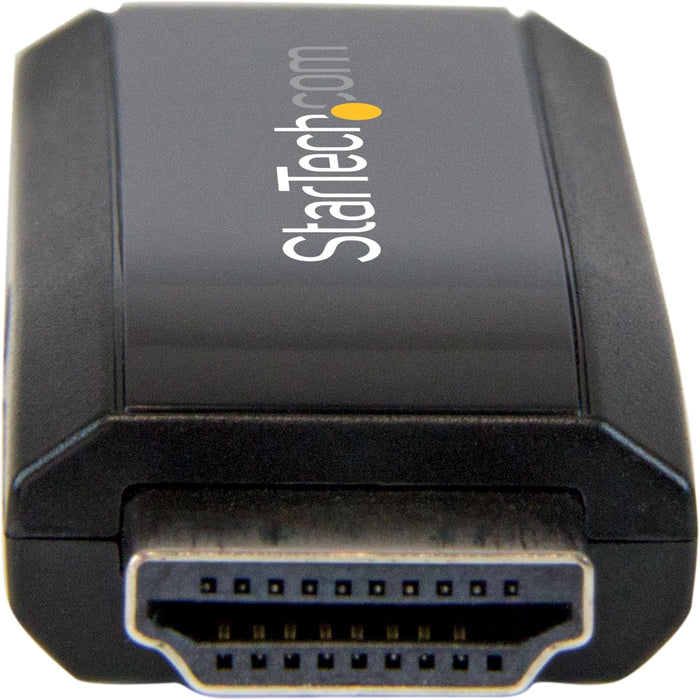 StarTech HDMI to VGA Converter with Audio Compact | HD2VGAMICRA Video Signal Converter Startech
