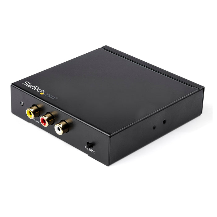 Startech HDMI to RCA Converter Box with Audio | HD2VID2 Video Signal Converter Startech