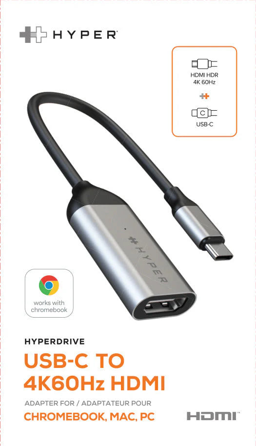 Hyper HyperDrive USB-C to 4K 60Hz HDMI Adapter | HD425A Adapter / Converter Targus