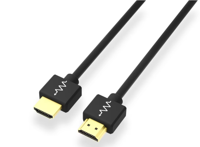 BluStream HDMIM-0.5 (0.5m) Micro-Form HDMI Cable - High Speed with Ethernet HDMI Cable BluStream