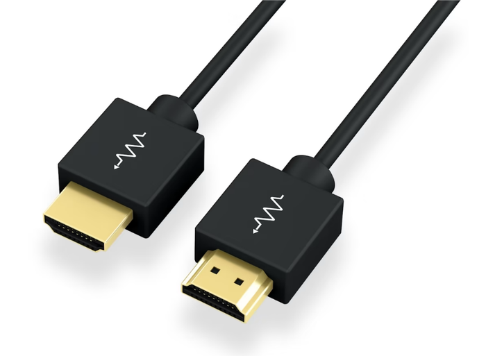 BluStream (1m) Micro Form 8K HDMI Cable | HDMIM8K-1 HDMI Cable BluStream
