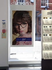 Moove SMB55HD8-B – 55" Hanging Double-Sided Digital Window Display High Brightness Digital Signage ScreenMoove