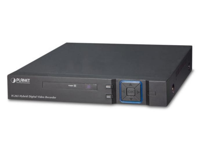 Planet H.265 4-ch 5-in-1 Hybrid Digital Video Recorder | HDVR-435 Network Video Recorder Planet