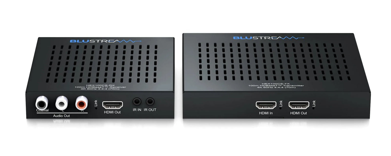 BluStream HEX100CS-KIT HDBaseT™ CSC Extender Set - 100m AV Extender BluStream