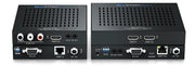 BluStream HEX100CS-KIT HDBaseT™ CSC Extender Set - 100m AV Extender BluStream