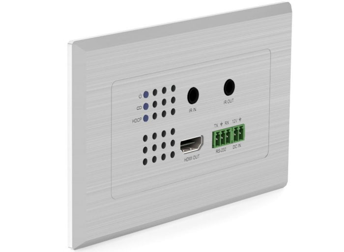 BluStream HDMI Wall Plate HDBaseT™ Receiver | HEX11WP-RX AV Extender BluStream
