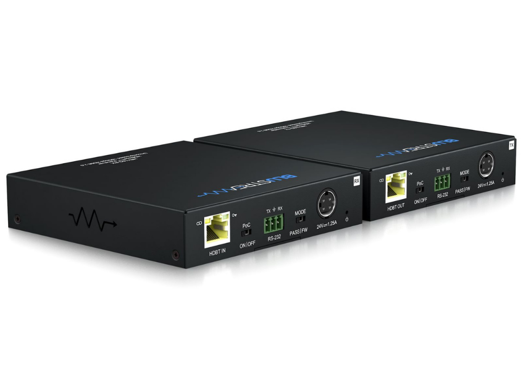 BluStream Uncompressed 18Gbps HDBaseT™ Extender Set - 100m | HEX18G-KIT AV Extender BluStream