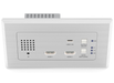 BluStream 2 x HDMI & 1 x USB-C Wall Plate HDBaseT™ Transmitter | HEX31WP-TX IP Transmitter BluStream