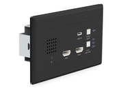 BluStream 2 x HDMI & 1 x USB-C Wall Plate HDBaseT™ Transmitter | HEX31WPB-TX AV Extender BluStream