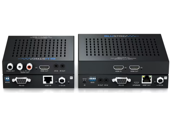 BluStream HDBaseT™ 4K 60Hz 4:4:4 CSC Extender Set - 70m | HEX70CS-KIT AV Extender BluStream