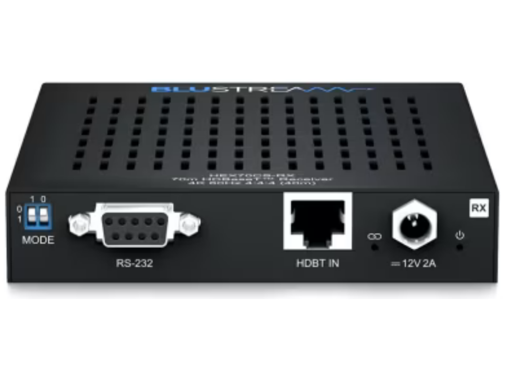 BluStream 4K 60Hz HDBaseT™ CSC Receiver - 70m | HEX70CS-RX AV Receiver BluStream