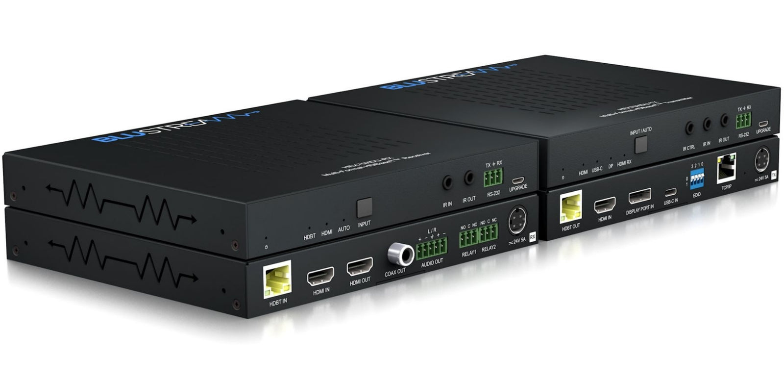 BluStream Multi Format HDBaseT™ CSC Extender Set - 70m | HEX70HDU-KIT AV Extender BluStream
