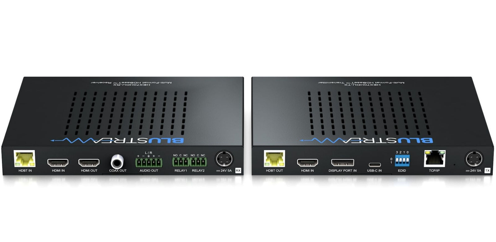 BluStream Multi Format HDBaseT™ CSC Extender Set - 70m | HEX70HDU-KIT AV Extender BluStream