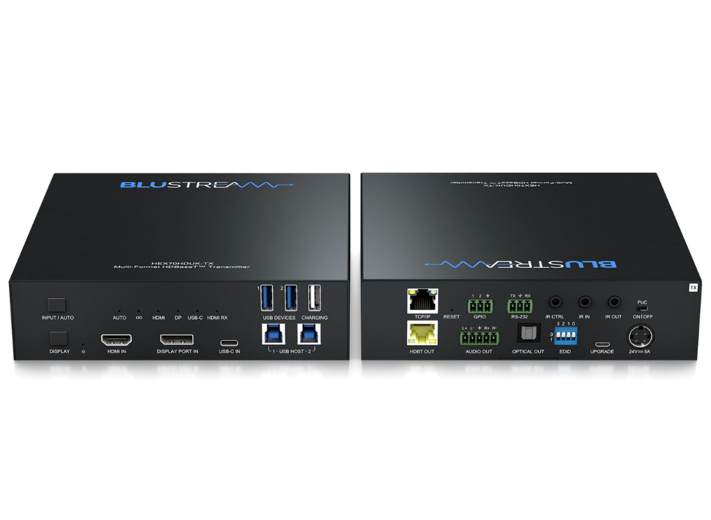 BluStream Multi Format HDBaseT™ CSC Extender Set | HEX70HDUK-KIT AV Extender BluStream