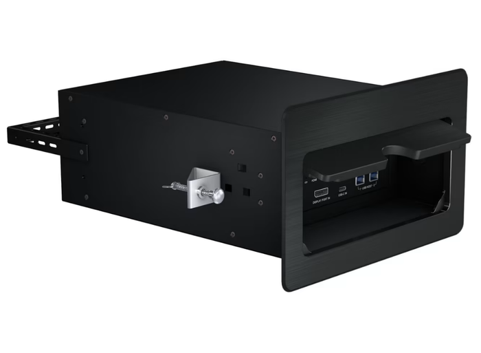 BluStream Table Top Mounting Enclosure for HEX70HDUK-KIT with Cable Management | HEX70HDUK-TT AV Extender BluStream