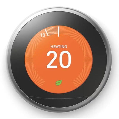 Google Nest Smart Learning Thermostat Pro Edition Stainless - HF001631-GB Smart Heating Nest