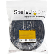 StarTech Hook-and-Loop Cable Management Tie 25 ft. Roll Black - HKLP25 Cable Accessory Startech