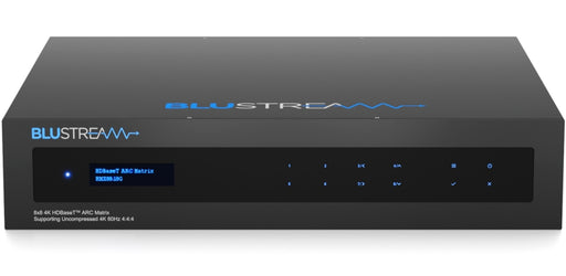 BluStream 8x8 HDBaseT™ ARC Matrix Supporting Uncompressed 4K 60Hz 4:4:4 | HMX88-18G