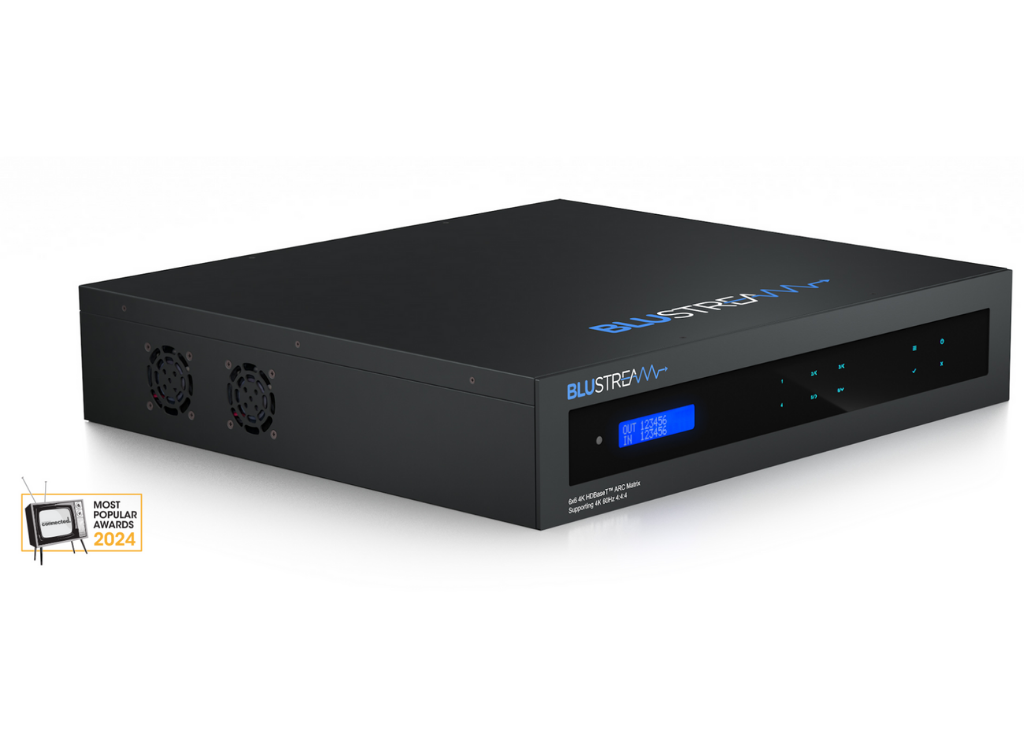 BluStream 6x6 HDBaseT™ CSC ARC Matrix - 70m | HMXL66ARC Matrix Switcher BluStream
