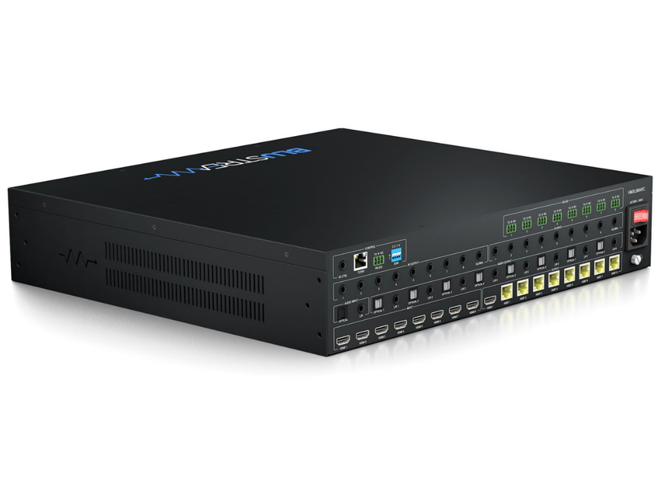 BluStream 8x8 70m HDBaseT™ CSC ARC Matrix | HMXL88ARC BluStream AV Receiver BluStream