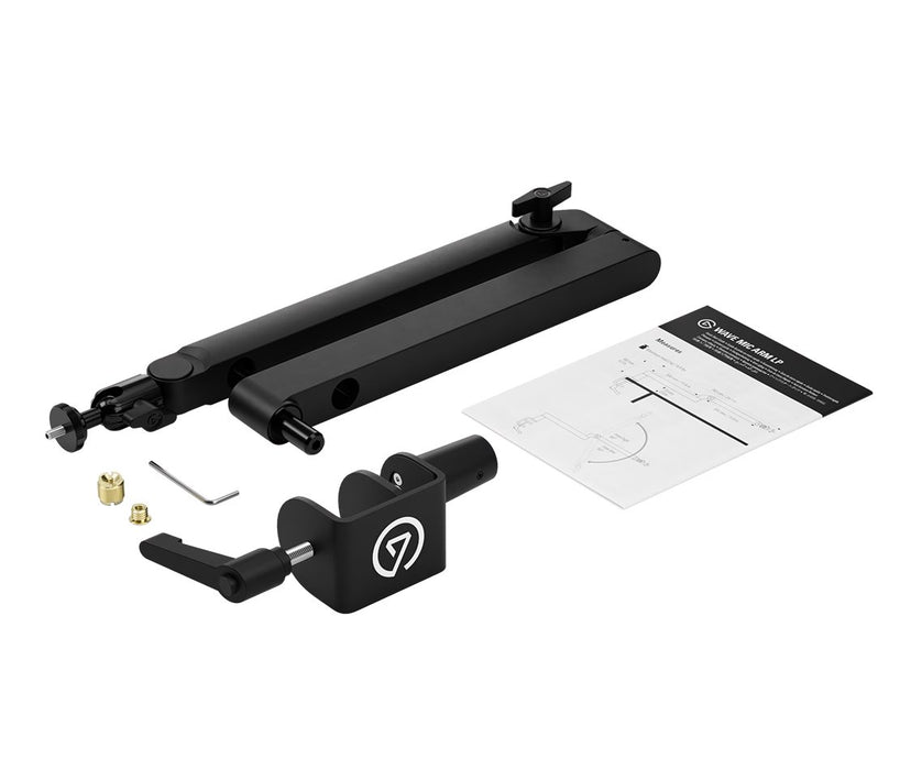 Elgato Wave Mic Arm Low Profile Mic Arm | 10AAN9901 Microphone Accessories Elgato