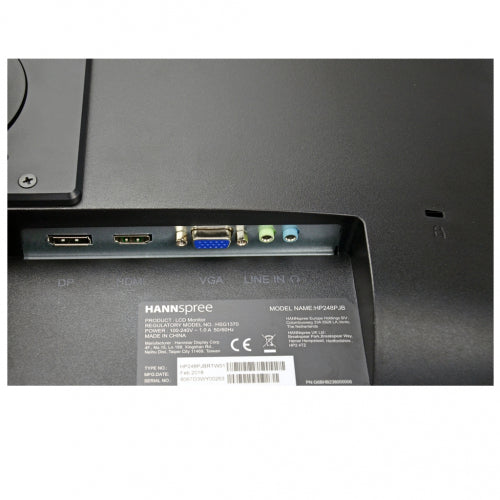 Hannspree 23.8” Full HD 60Hz Desktop Monitor | HP248PJB Desktop Monitor Hannspree
