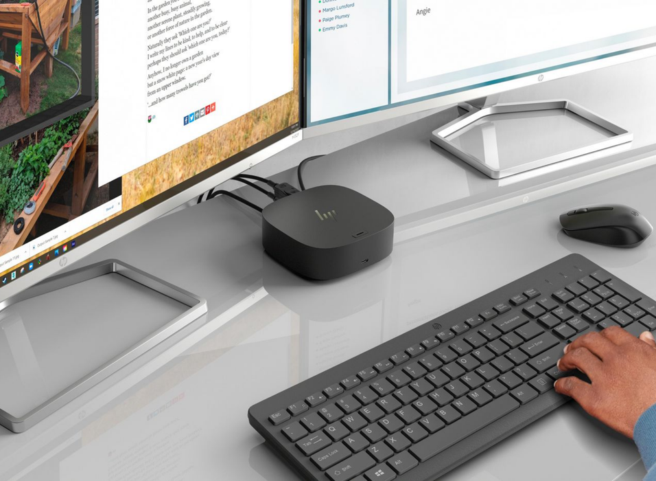 HP 330 Wireless Keyboard and Mouse Set – Full-Size QWERTY | 2V9E6AA#ABB