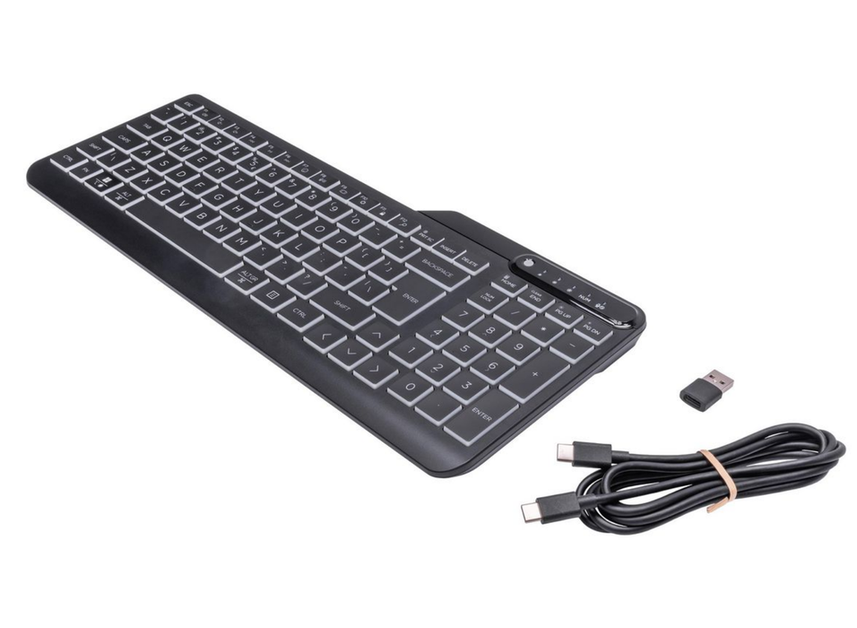 HP 400 Backlit Wired Keyboard – Full-Size Mechanical | 7N7C0AA#ABB