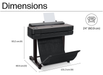 HP DesignJet T630 24" / A1 Large Format Plotter Printer | 5HB09D#B19 Large Format Printer HP