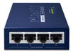 Planet 4-port Gigabit IEEE 802.3at Power over Ethernet Plus Injector Hub | HPOE-460 Planet Network Switches Planet