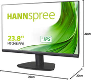 Hannspree 24" Full HD 16:9 LED Backlight Monitor | HS248PPB Desktop Monitor Hannspree