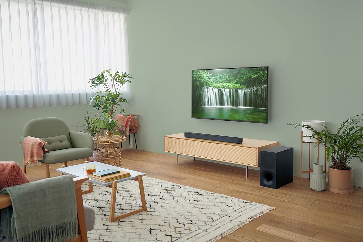 Sony HT-SD40 2.1 Channels Soundbar with Powerful Wireless Subwoofer | HTSD40.CEK Speaker Sony