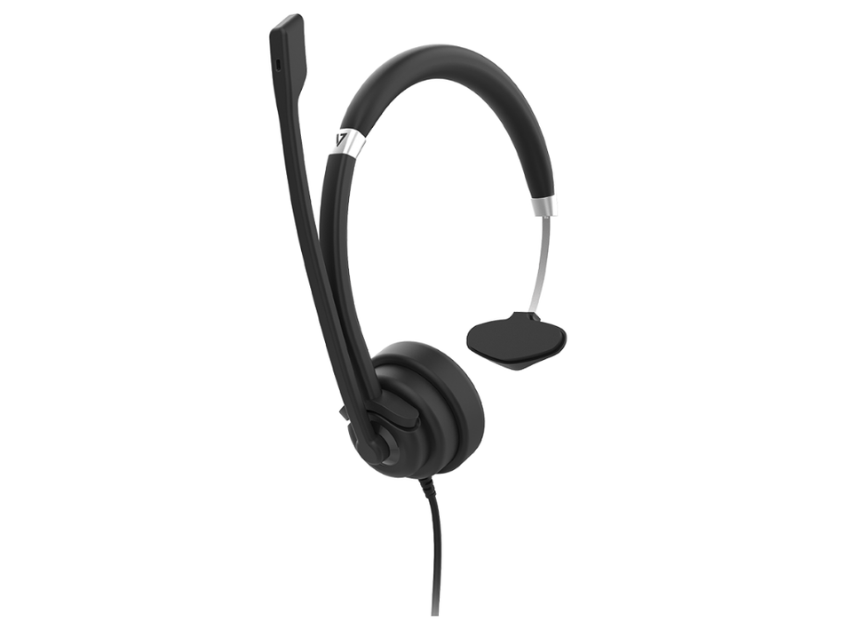 V7 Deluxe USB Mono Headset | HU411