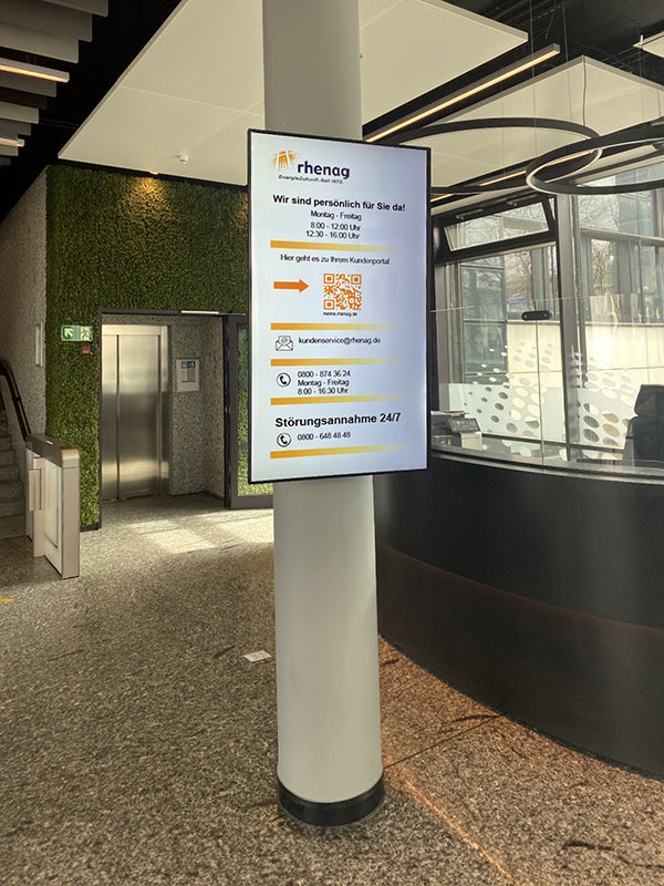 Moove SMB43D – 43" High Vibrance Android Advertising Display | 700 cd/m² Brightness High Brightness Digital Signage ScreenMoove