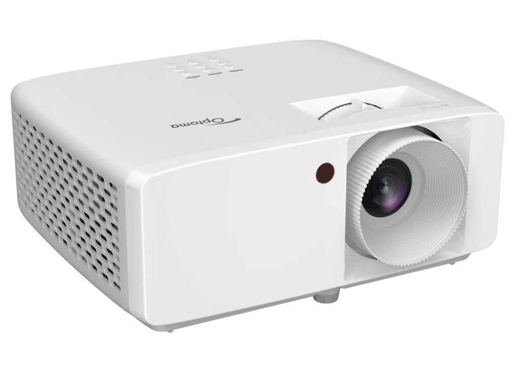 Optoma HZ146X-W Compact High Brightness Full HD Laser Home Projector - 3800 Lumens Projector Optoma