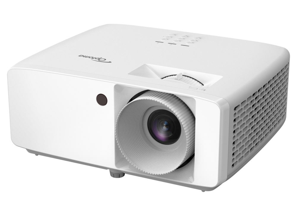 Optoma HZ146X-W Compact High Brightness Full HD Laser Home Projector - 3800 Lumens Projector Optoma