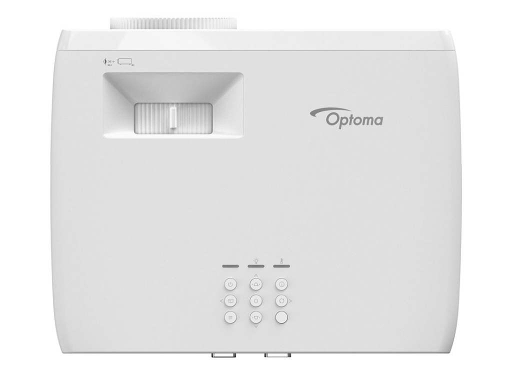 Optoma HZ146X-W Compact High Brightness Full HD Laser Home Projector - 3800 Lumens Projector Optoma