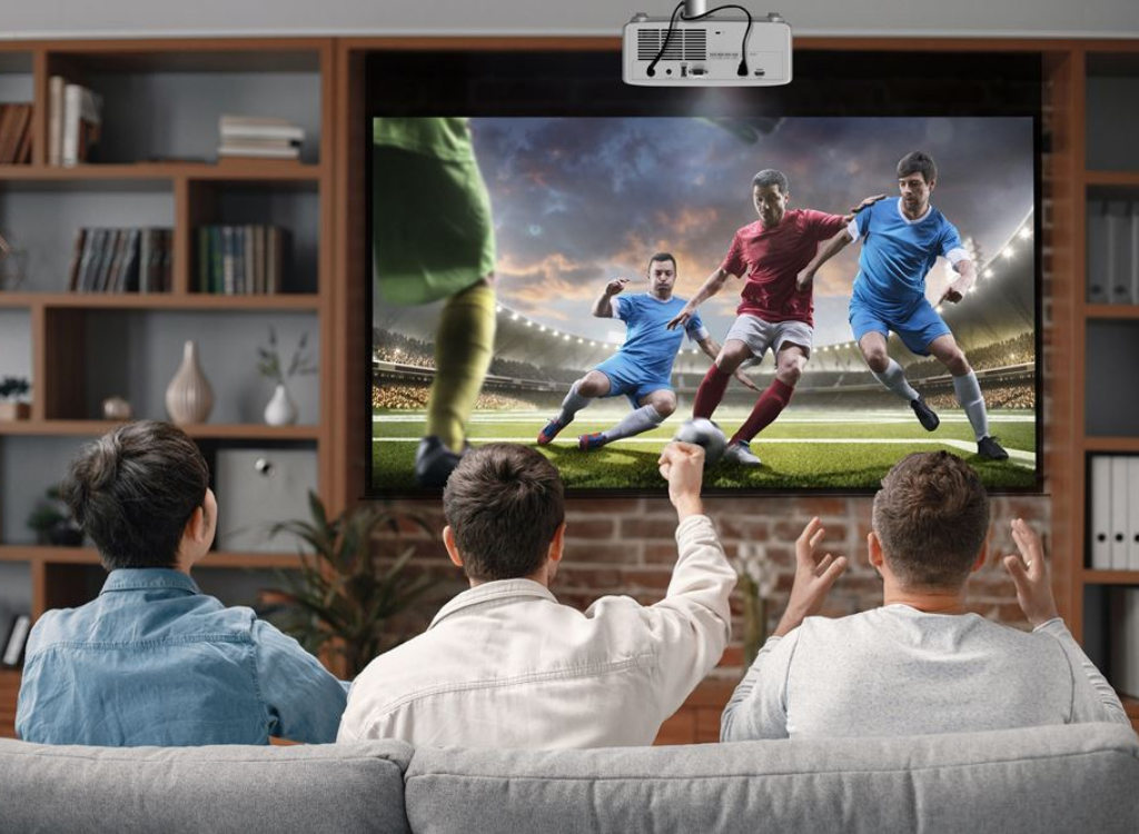 Optoma HZ146X-W Compact High Brightness Full HD Laser Home Projector - 3800 Lumens Projector Optoma