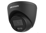 Hikvision 3K ColorVu AOC Fixed Turret Camera with Two-Way Audio 2.8mm Black | DS-2CE72KF0T-LTS-2.8MM-BLACK