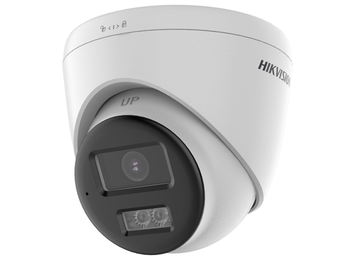 Hikvision 3K ColorVu AOC Fixed Turret Camera with Two-Way Audio 2.8mm White | DS-2CE78K0T-LTS-2.8MM-WHITE Dome TVI AHD CVI Cameras Hikvision
