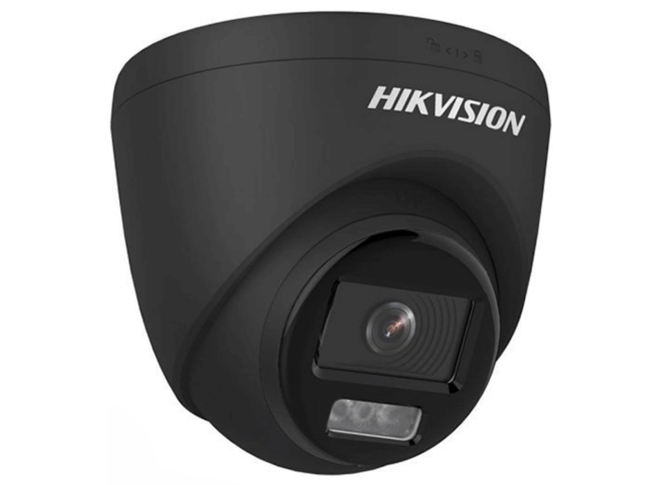 Hikvision 3K Dual-Light PoC Fixed Turret Camera 2.8mm Black | DS-2CE72KF3T-LE-2.8MM-BLACK