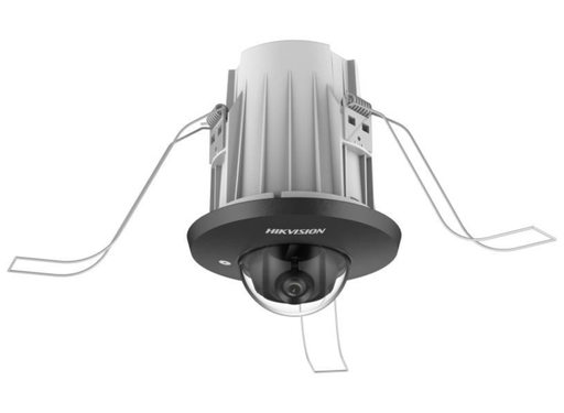 Hikvision 4MP AcuSense In-Ceiling Fixed Mini Dome IP Camera with Built-in Microphone, 2.8mm, White | DS-2CD2E43G2-U-2.8MM Dome IP Cameras Hikvision